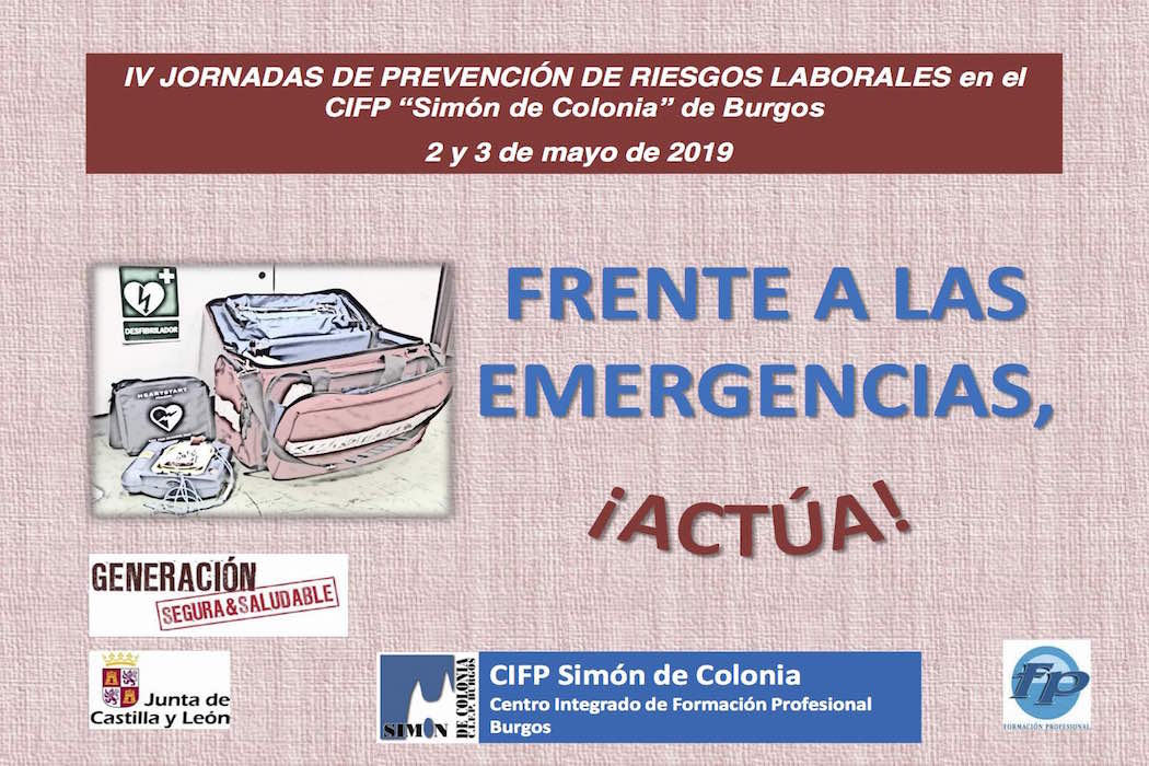 Cartel Jornada de Prevención de Riesgos Laborales 2019