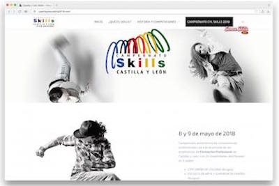 Web especial de los campeonatos CyL skills 2018
