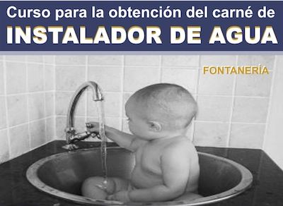 curso instalador agua esforma