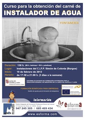 curso instalador agua g