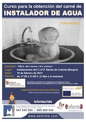 curso instalador agua g