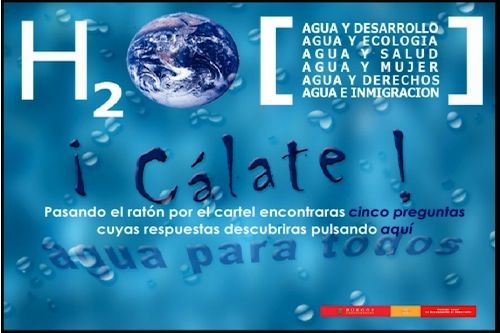 cálate agua para todos